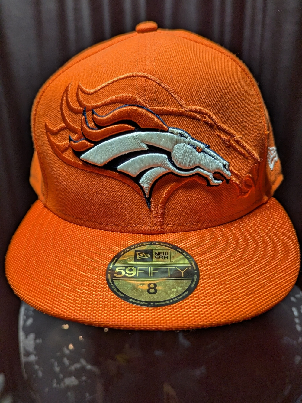 New Era NFL Denver Broncos 59FIFTY Fitted Hat (Size 8 - Big & Tall)